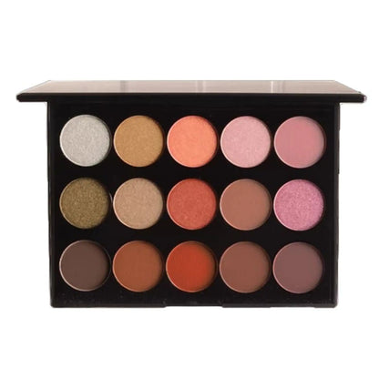 Paleta de Sombras de Ojos de 15 Tonos